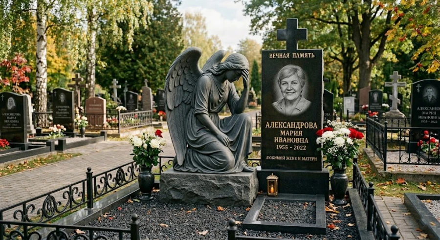 skulptura-iz-bazalta-na-kladbishe