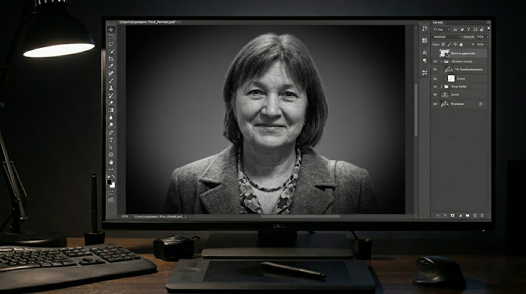 Фото после ретуши